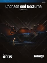 Chanson and Nocturne Orchestra sheet music cover